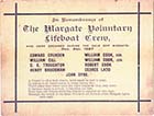 Remembrance card 1897 | Margate History